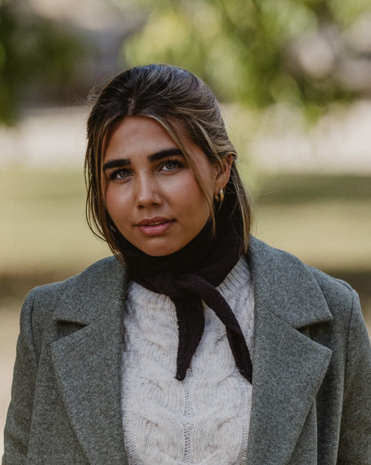 VMLINA Heavy Scarf - Chocolate Torte